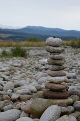 Rock tower, balance