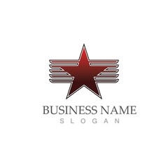 Obraz premium Star icon Template