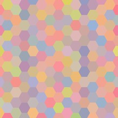 Fototapeta na wymiar colorful hexagonal design for advertising. layout for presentation. polygonal style. eps 10