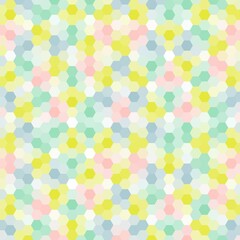 color hexagonal background. mosaic style. eps 10