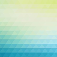 Fototapeta na wymiar abstract light green and blue triangles background. eps 10