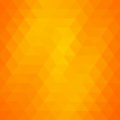 abstract yellow triangular background polygonal style. eps 10