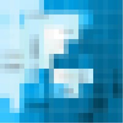 blue square background. geometric design. polygonal style. eps 10