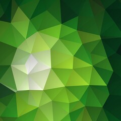 green triangular background. polygonal style. mosaic background. eps 10