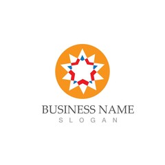 Obraz premium Star icon Template