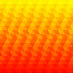 orange triangular background. polygonal style. mosaic background. eps 10
