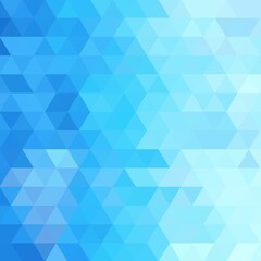 blue triangles background. geometric design. eps 10