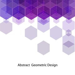 purple hexagon background. polygonal style. abstract yellow triangular background polygonal style. eps 10