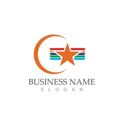 Obraz premium Star icon Template