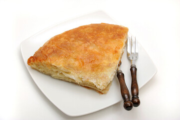 Serbian cheese pie called burek