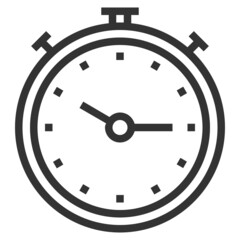 TIME MANAGEMENT LINE ICON