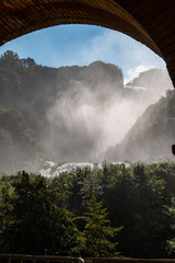 waterfall marmore artificial waterfall in umbria