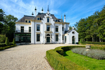 Fototapeta na wymiar Staverden Castle, Ermelo, Gelderland Province, The Netherlands