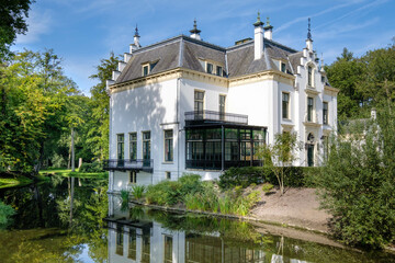 Fototapeta na wymiar Staverden Castle, Ermelo, Gelderland Province, The Netherlands
