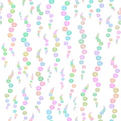 pattern with confetti