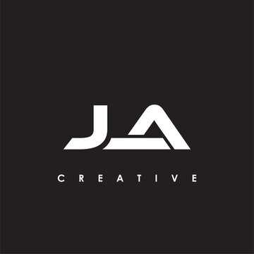 JLA Letter Initial Logo Design Template Vector Illustration