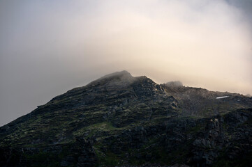 Obraz premium sunrise in the mountains