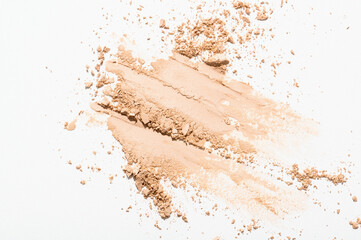 Close-up of a makeup broken into pieces