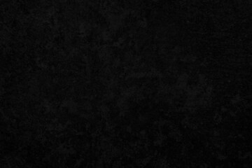 Fototapeta premium Concrete wall black color for background. Old grunge textures with scratches and cracks. Black painted cement wall texture.