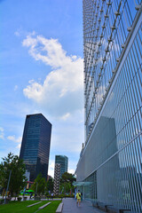 Obraz premium 서울 중심가 고층빌딩