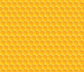 Honeycomb pattern vector design background