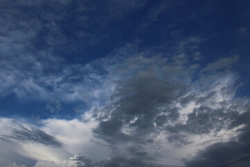 clouds in the sky