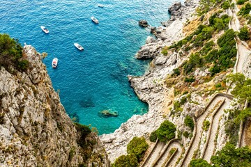 La via Krupp a Capri