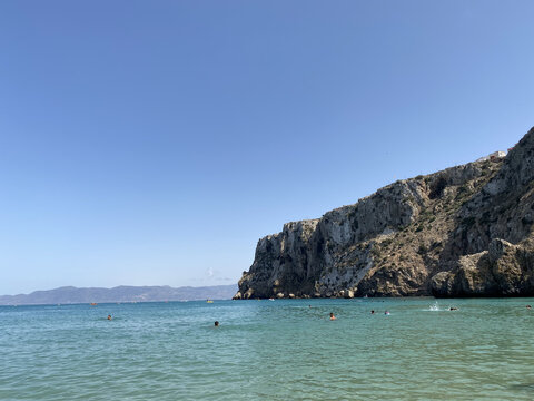 Quemado beach in al hoceima north Morocco
