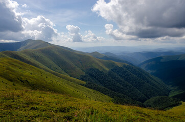 landscape with clouds