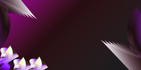 Fototapeta na wymiar burning candle on a purple background