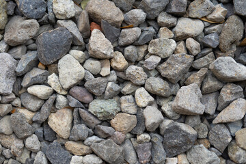 realistic stone texture in grey. an abstract texture of the nature. a gravel material for realistic background.