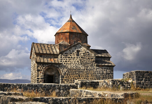 Sevanavank - Sevan Monastery. Surp Astvatsatsin. Armenia