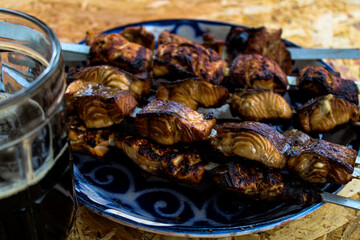grilled chicken wings
