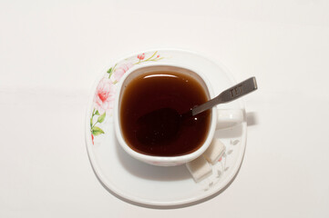 photography of food tea and baked goods