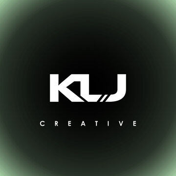 KLJ Letter Initial Logo Design Template Vector Illustration