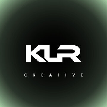 KLR Letter Initial Logo Design Template Vector Illustration