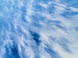 blue sky with clouds