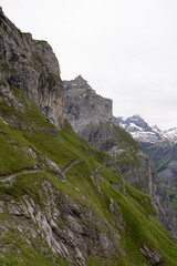 Amazing hiking day in the hearth of Switzerland. Wonderful scenery while climbing the summit and watching over the alps. Epic landscape.