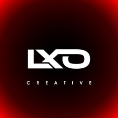 LXO Letter Initial Logo Design Template Vector Illustration