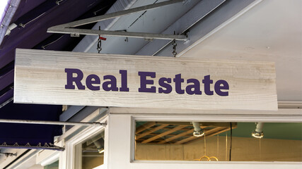 Street Sign to Real Estate