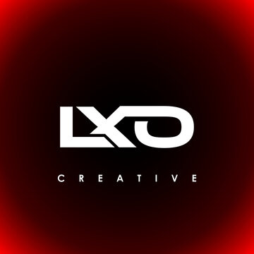 LXO Letter Initial Logo Design Template Vector Illustration