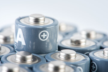 Set of alkaline battery size AA 