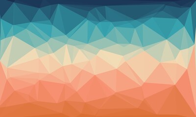 vibrant creative prismatic background with polygonal pattern
