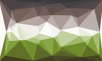 vibrant abstract multicolored background with poly pattern