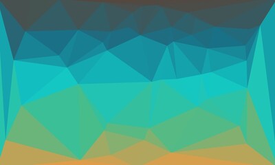 Fototapeta premium vibrant colorful geometric background with mosaic design