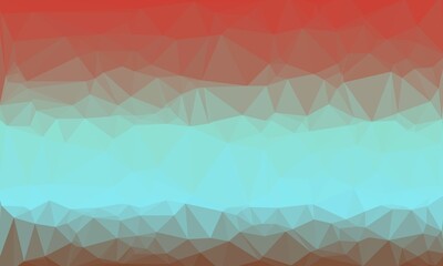 Obraz premium vibrant creative prismatic background with polygonal pattern