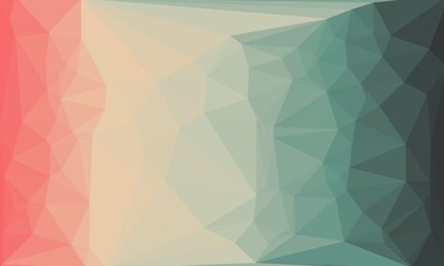 vibrant minimal multicolored polygonal background