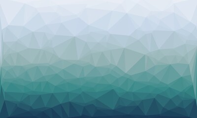 vibrant Modern polygonal background in green and blue colors