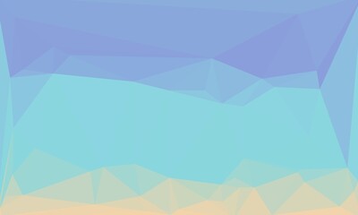 Fototapeta premium vibrant creative prismatic background with polygonal pattern