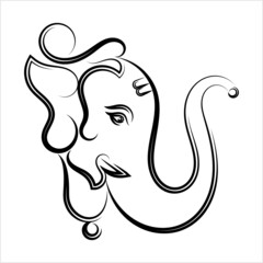 Ganesha Pen Ink Style M_2109024